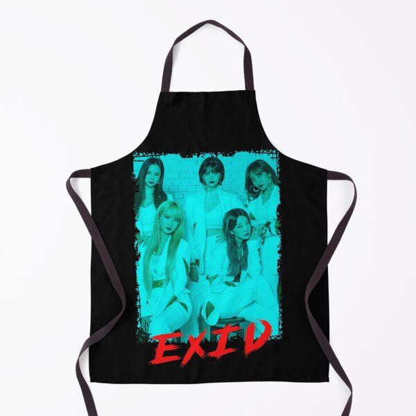 Item preview, EXID Kpop Group Members Blue Korean Kpop RGB Color Design designed and sold by Piosenka Art.