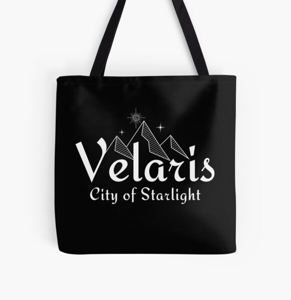 Velaris City of Starlight ACOTAR Sarah J Maas Faux Suede Square Pillow