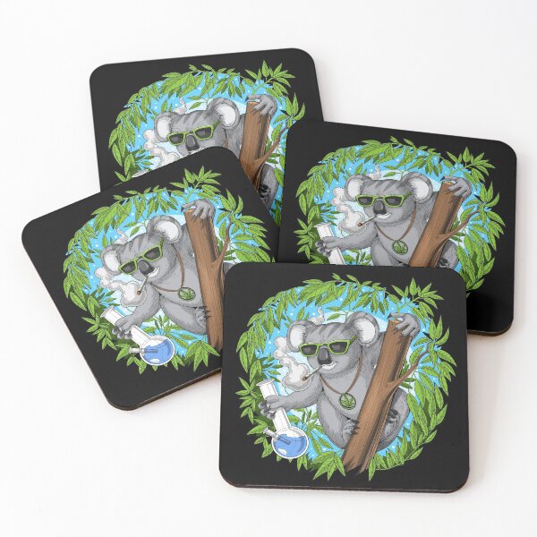 Item preview, Koala Smoking Weed designed and sold by underheaven.
