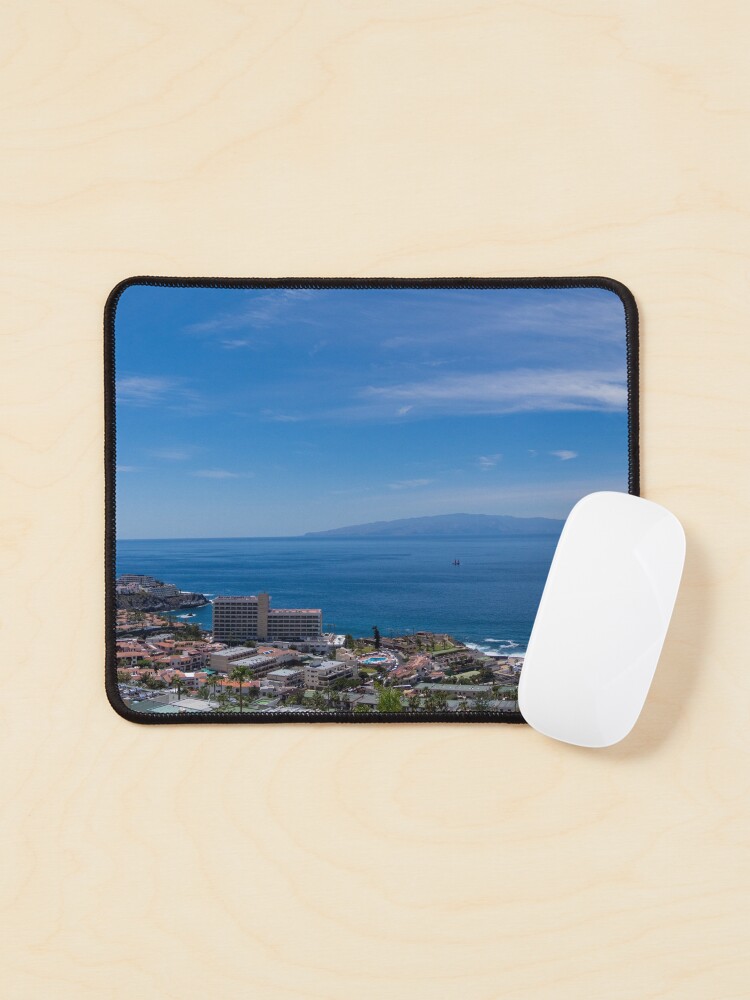 Thumbnail 1 of 5, Mouse Pad, Tenerife Los Gigantes panorama designed and sold by SteveEveritt.