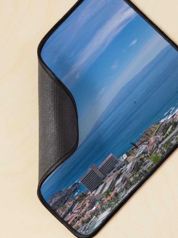 Thumbnail 2 of 5, Mouse Pad, Tenerife Los Gigantes panorama designed and sold by SteveEveritt.