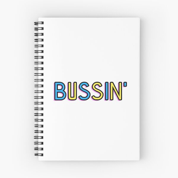 Item preview,  bussin' gen z meme phrase pink blue yellow designed and sold by Captain-Jackson.