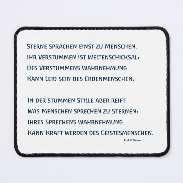 Item preview, Stars once spoke to men - waldorf school rudolf steiner anthroposophy designed and sold by DOM-Shop.
