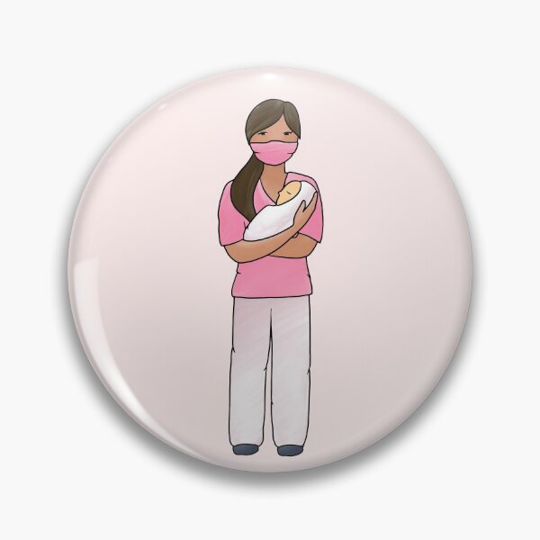 Item preview, Watercolor Nicu Nurse designed and sold by TamGustam.