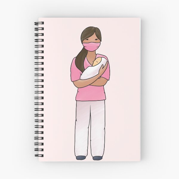 Item preview, Watercolor Nicu Nurse designed and sold by TamGustam.