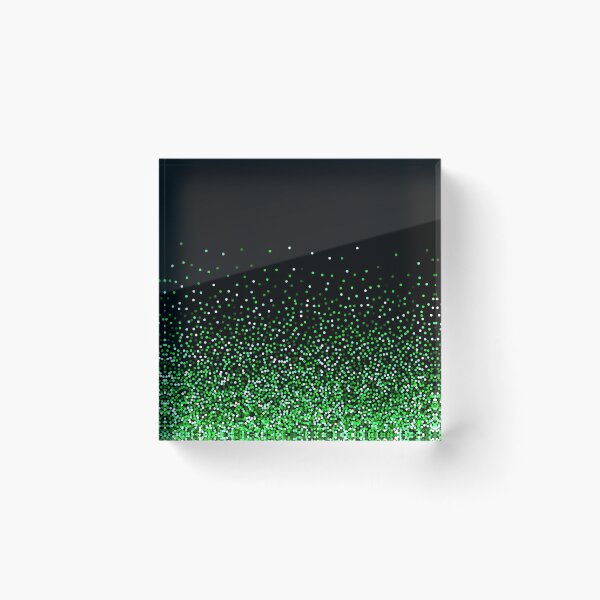 Item preview, Scattered green crystals designed and sold by Shawa Shop.