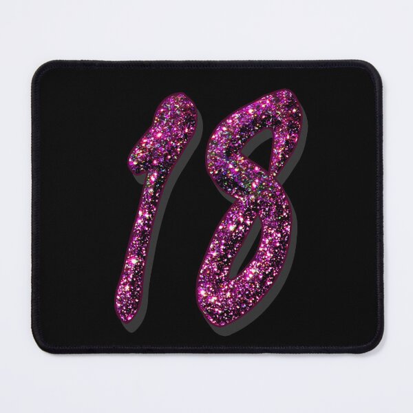 Item preview, Number eighteen eighteen - date age birthday gifts designed and sold by GlamourChick.