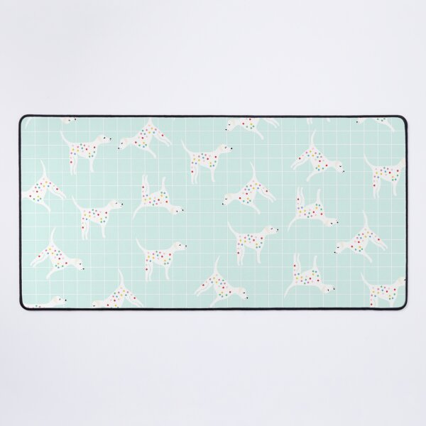 Item preview, Dalmatian Dog Print on Blue Background designed and sold by kapotka.