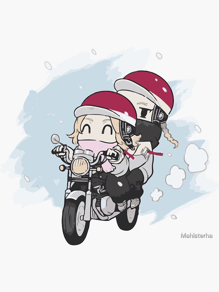 Mikey & Draken Gives Takemichi A Bike - Mikey Teach to Ride