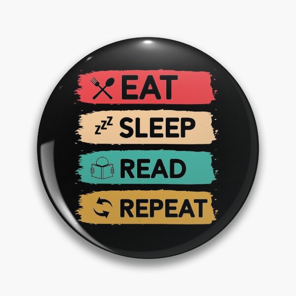 Item preview, Eat sleep read repeat designed and sold by YR MART.