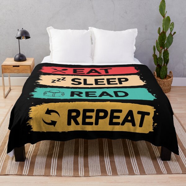 Item preview, Eat sleep read repeat designed and sold by YR MART.