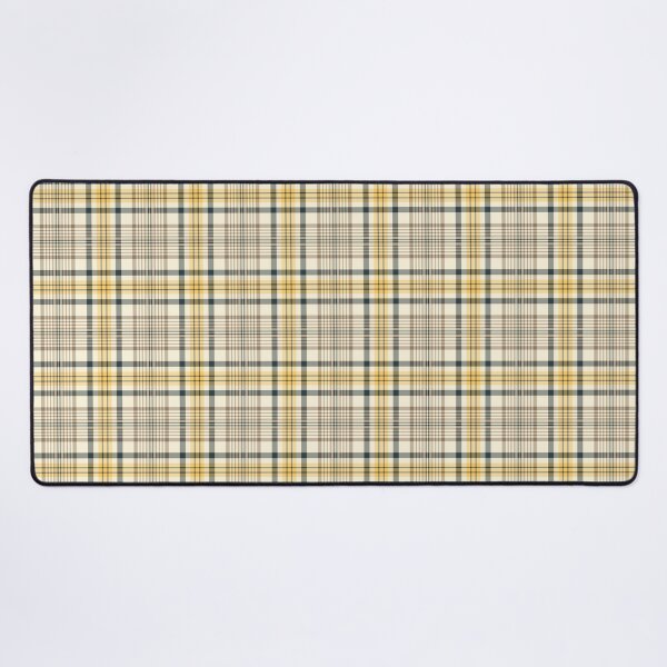Artikelvorschau, Gelbes und dunkelblaues Plaid entworfen und verkauft von plaidwerx.