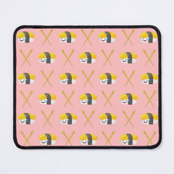 Item preview, Japanese Weather Forecast Chilly Today Hot Tamago Patterns in beige | Gifts for all sushi lovers designed and sold by subtleday.