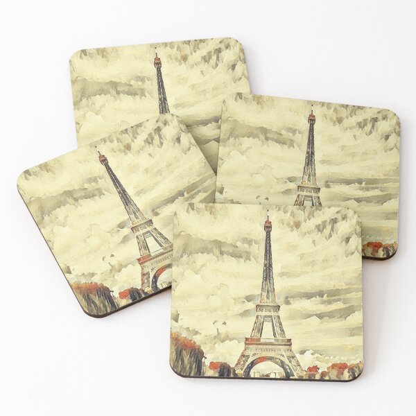 Item preview, Eiffel Tower Paris Watercolor Painting  designed and sold by ramazis.