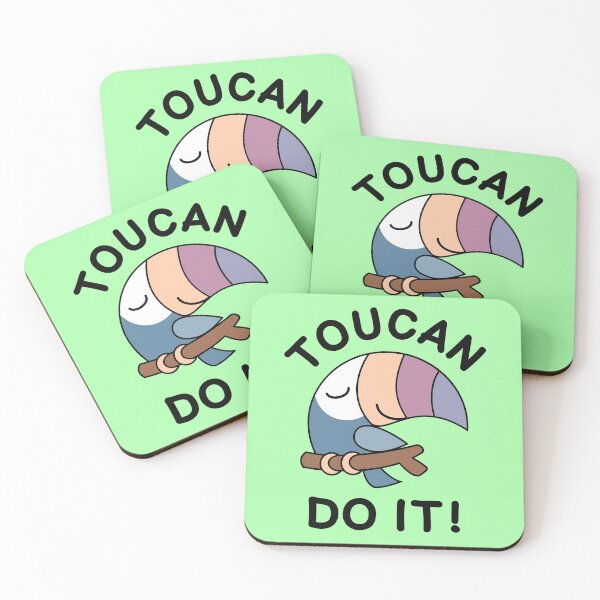Item preview, Toucan Do It! You Can Do It designed and sold by TashaVector.