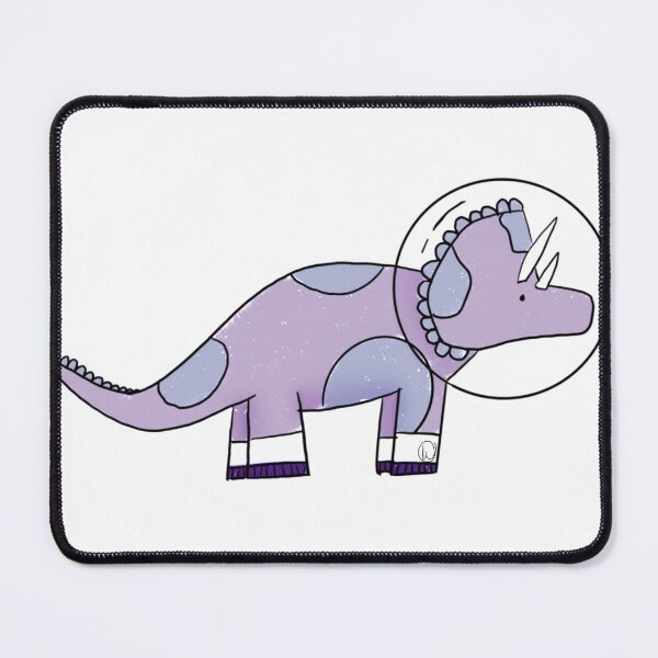 Item preview, Triceratops (dinosour) Astronaut designed and sold by Katelyn Workman.