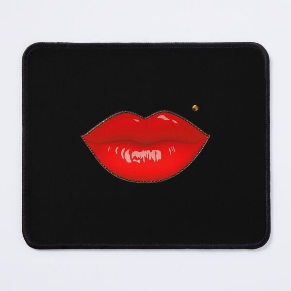 Item preview, Lips red lipstick burlesque gift - sexy designed and sold by GlamourChick.