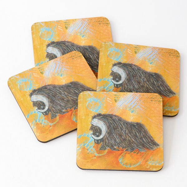 Item preview, Musk Ox Thread Art designed and sold by DWerle.