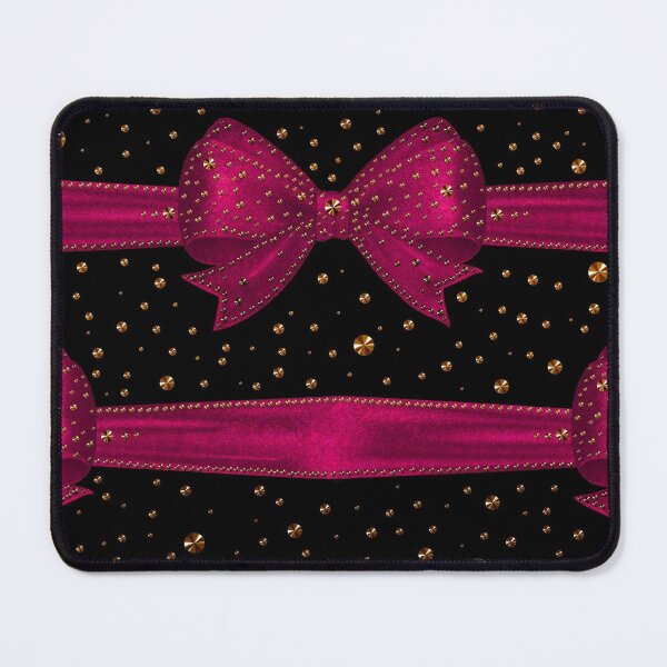 Item preview, Pink black bows pattern festive gifts - burlesque designed and sold by GlamourChick.