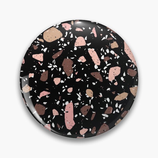 Item preview, Black, White and Pinks Terrazzo  designed and sold by thesnowwhyte.