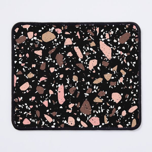 Item preview, Black, White and Pinks Terrazzo designed and sold by thesnowwhyte.