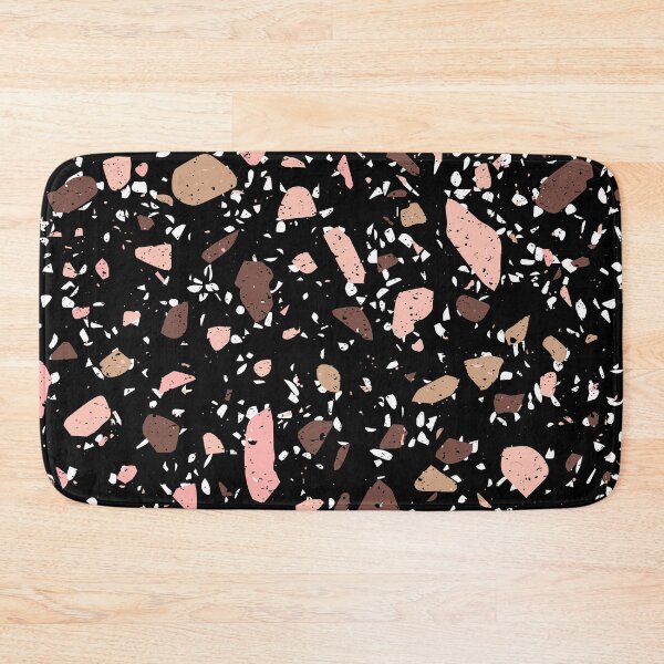 Item preview, Black, White and Pinks Terrazzo  designed and sold by thesnowwhyte.
