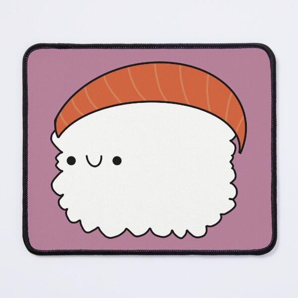 Item preview, Cute Salmon Sushi - Kawaii Nigiri Sushi designed and sold by KawaiiByDice.