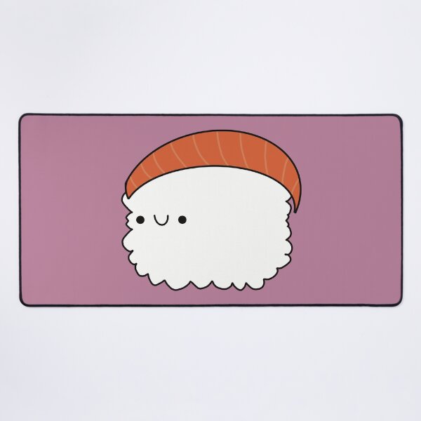 Item preview, Cute Salmon Sushi - Kawaii Nigiri Sushi designed and sold by KawaiiByDice.