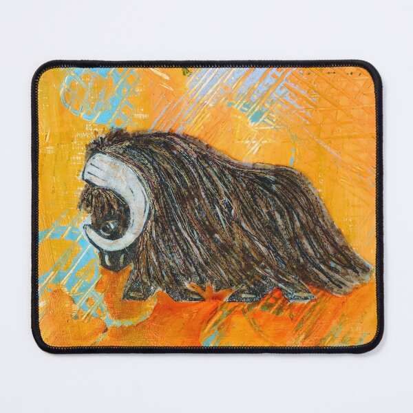 Item preview, Musk Ox Thread Art designed and sold by DWerle.