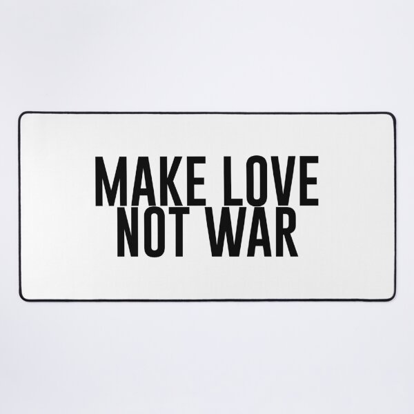 Item preview, love not war (black) designed and sold by didijuca.