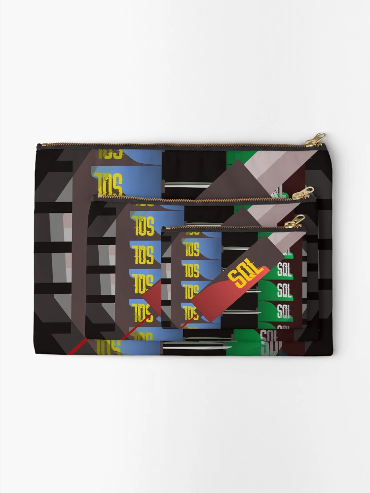 Thumbnail 2 of 4, Zipper Pouch, SQL Injection designed and sold by jaml-12.