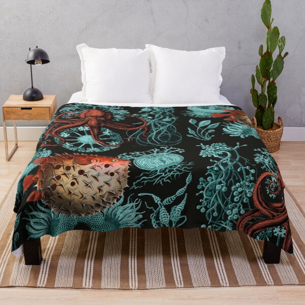 Item preview, Octopus & Pufferfish designed and sold by AntiquusForma.