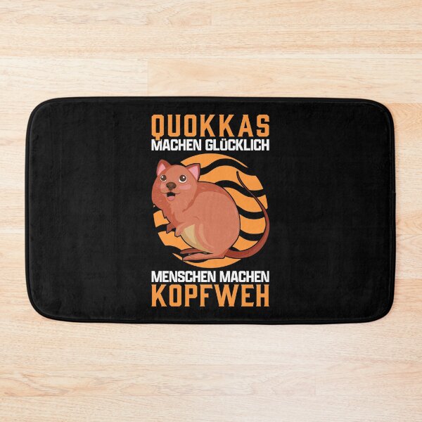 Item preview, Quokka headache marsupial kangaroo Australia designed and sold by madgrfx.