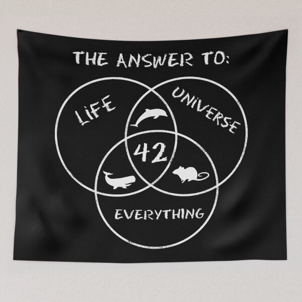 Item preview, The Answer To Life Universe Everything 42 designed and sold by sharpbell.