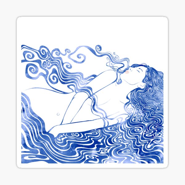 Water Nymph 67 Sticker