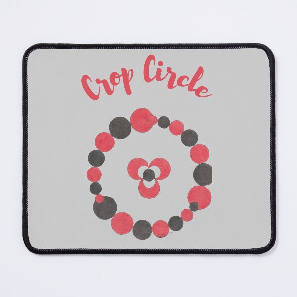Item preview, Crop Circle red and black - crop circle designed and sold by nounouangelique.
