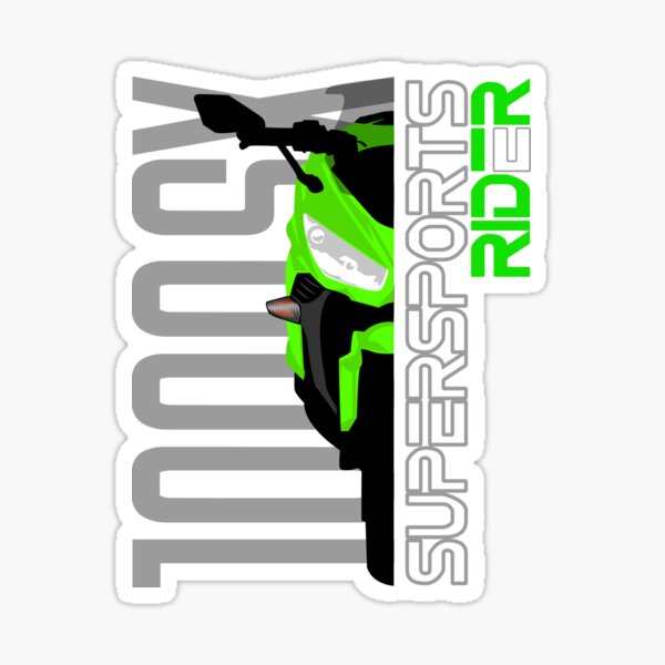 Supersports Rider Kawasaki Ninja 1000SX Sticker