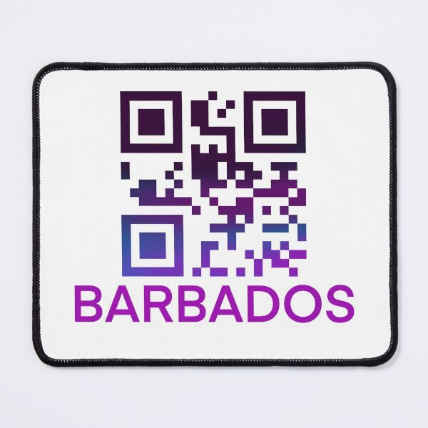 Item preview, Barbados QR designed and sold by eden1472.