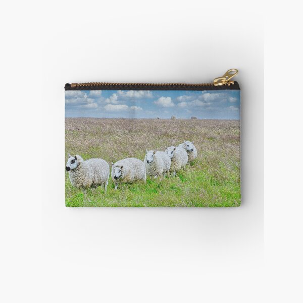 Item preview, Sheep in line on Lundy Island, UK designed and sold by Sailmates Reflections.