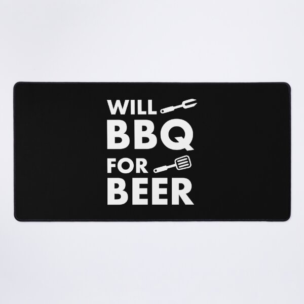 Item preview, Will BBQ for Beer - barbecue lover gift designed and sold by kapotka.