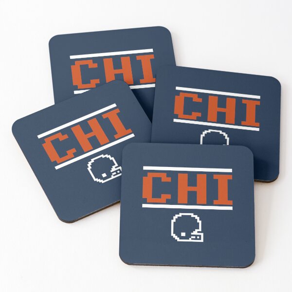 Item preview, Chicago Football 8-Bit Helmet designed and sold by toutwearapparel.