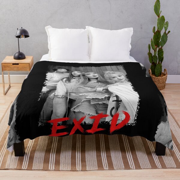 Item preview, EXID Kpop Group Members Black and White Korean Kpop RGB Color Design designed and sold by Piosenka Art.