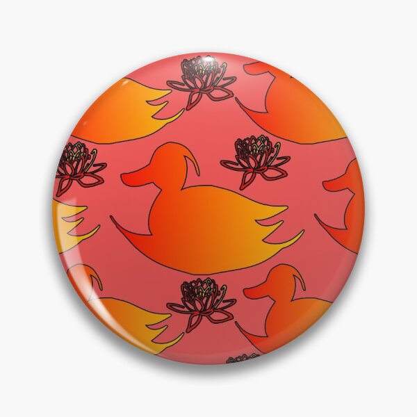 Item preview, Lucky Duck and Lotus Pattern designed and sold by EdwardMonet.
