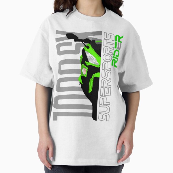 ＜6(ROKU)＞BORDER T-SHIRT Ninja ZX6R Racing Motorcycle Blueprint T Shirt Precision Blueprint