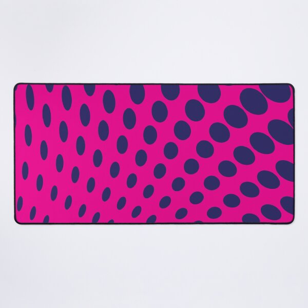 Item preview, Twisted Halftone Polka Dots in Pink and Blue designed and sold by hobrath.