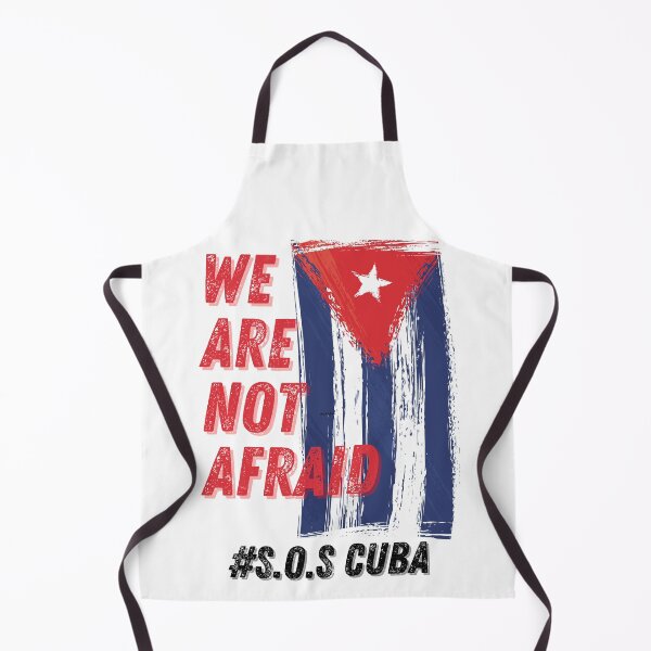 Item preview, We are not afraid S.O.S Cuba libre 2 designed and sold by ConstantinoMD1.