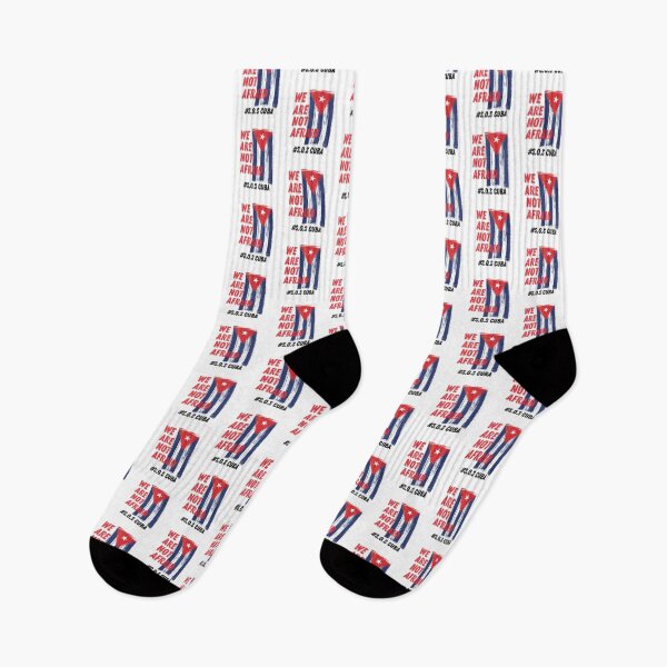 Item preview, We are not afraid S.O.S Cuba libre 2 designed and sold by ConstantinoMD1.