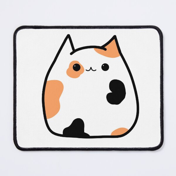 Item preview, Blob Cat (orange and black) designed and sold by Chloezzzz.