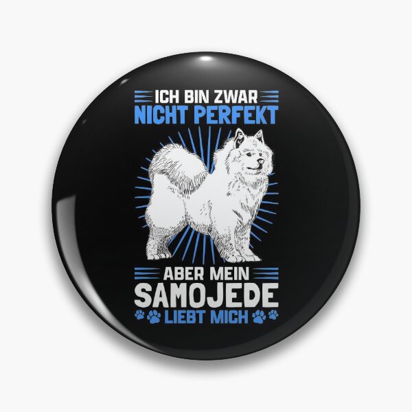 Artikelvorschau, Samojede liebt mich Schlittenhund Samojedenspitz entworfen und verkauft von madgrfx.