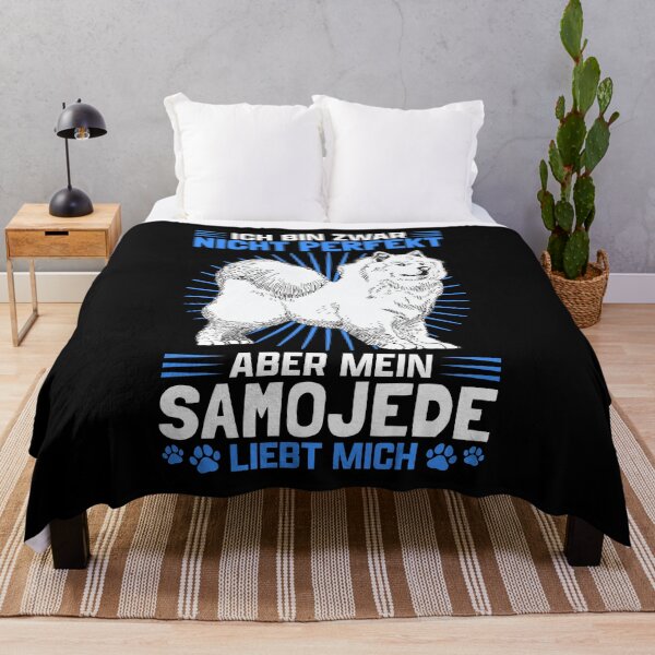 Item preview, Samoyed loves me sled dog Samojedenspitz designed and sold by madgrfx.